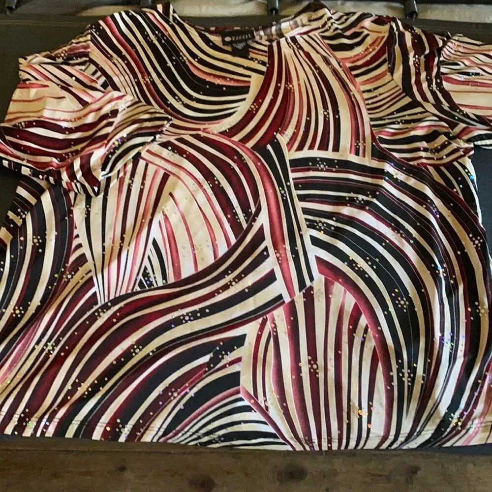 Maggie Barns Bedazzled Top sz. 2X